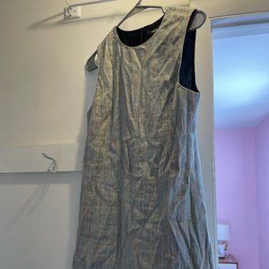 theory multicolored tank dress size 6 good condition